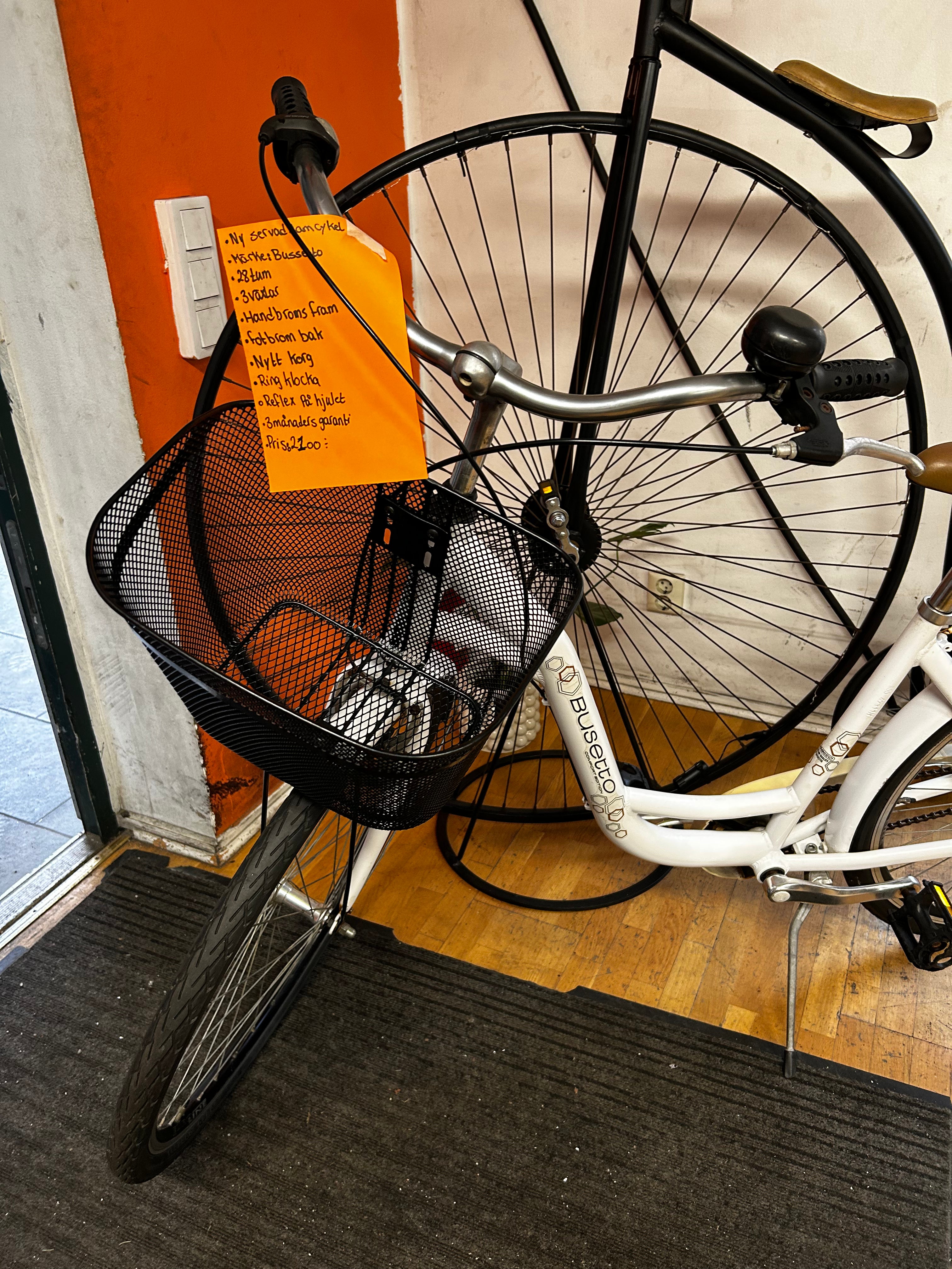 Begagnad cykel nyservad hos Cykelexperten Lund